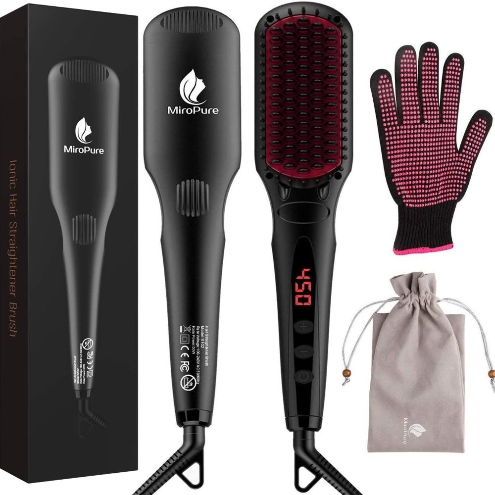 Hair Straightener Brush